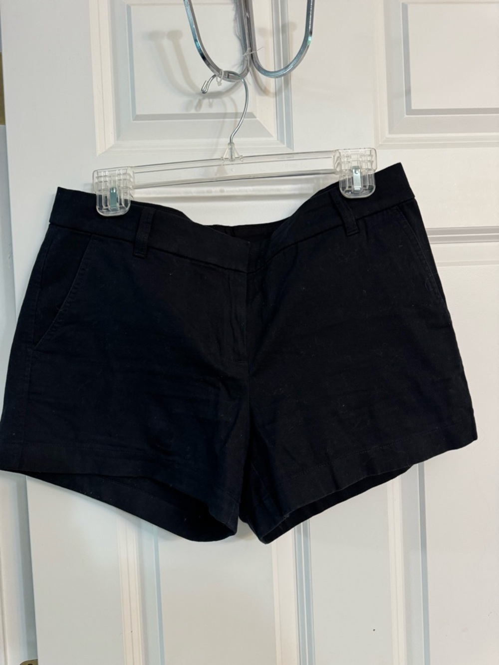 J. Crew Black Women’s Tailored Cotton Shorts